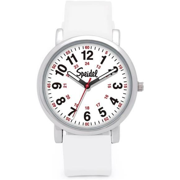 Speidel Original Scrub Watch with Second Hand, Silicone Band, Water Resistant - Picture 1 of 6